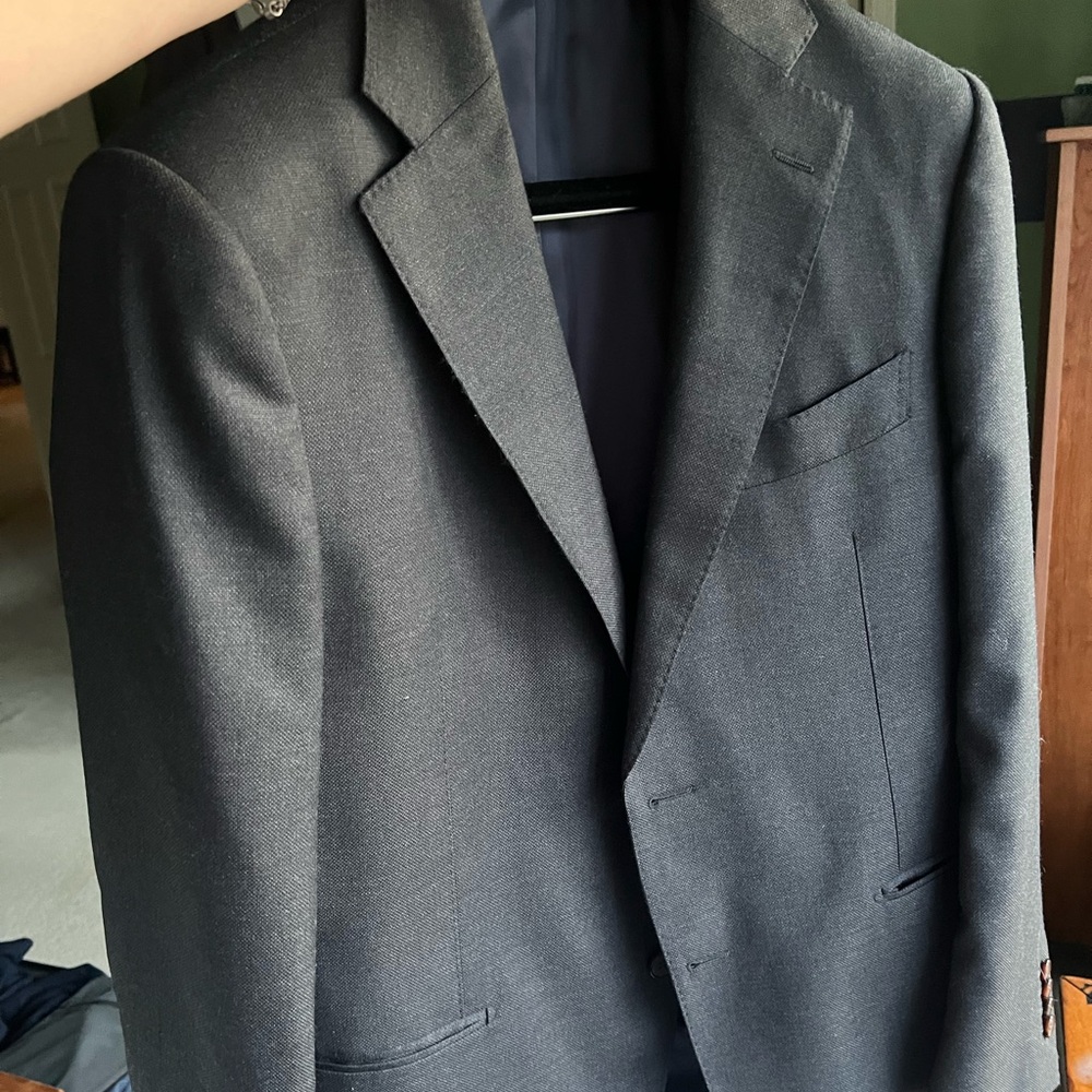 New Charcoal Suit